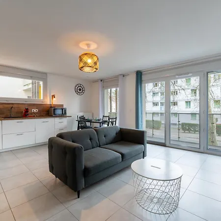 Апартаменты T3 Grenoble, Confort, Balcon, Wifi Гренобль